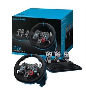 Volant de jeu de simulation de conduite Logitech G29 d'origine, compatible avec PS4, PC, PS3, joystick filaire - Product Image 2