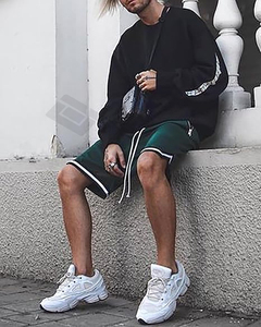 Pantalones cortos de baloncesto de verano BSCI cómodos y duraderos transpirables antibacterianos de secado rápido de talla grande Unisex para uso durante todo el día - Product Image 3