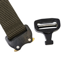 Ceinture tactique de 38 mm avec boucle en aluminium à dégagement rapide AustriAlpin COBRA pour équipement de service extérieur