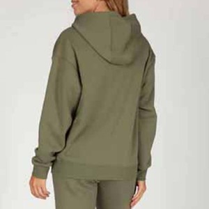 Conjunto de chándal de cintura elástica con logotipo FRONTAL 2 en 1 de secado rápido deportivo con estampado de peso pesado 100% de algodón para mujer al por mayor - Product Image 6