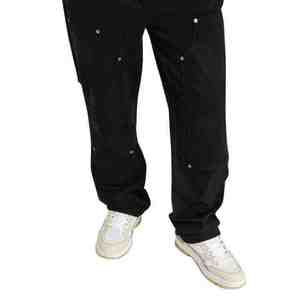 Custom <b>Jeans</b> Fashion Streetwear Low <b>Rise</b> Baggy <b>Jeans</b> Trousers Comfortable Stretch <b>Men</b> Denim Pants - Product Image 3