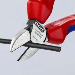 Alicates de Corte Diagonal Knipex con Cabeza Pulida y Empuñaduras Multicomponentes - Product Image 3