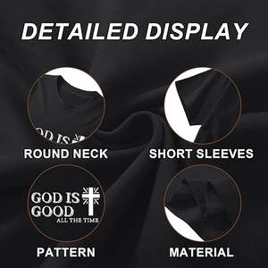 Camisetas de cuello redondo al por mayor de encargo 100% algodón camiseta gráfica de impresión de marca o cuello de alta calidad de tendencia hombres camiseta - Product Image 5