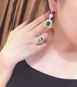 Joyería de alta moda para mujer, diseño de moda con personalidad, pendientes de lujo, pendientes de moissanita, certificado Gra para mujer - Product Image 4