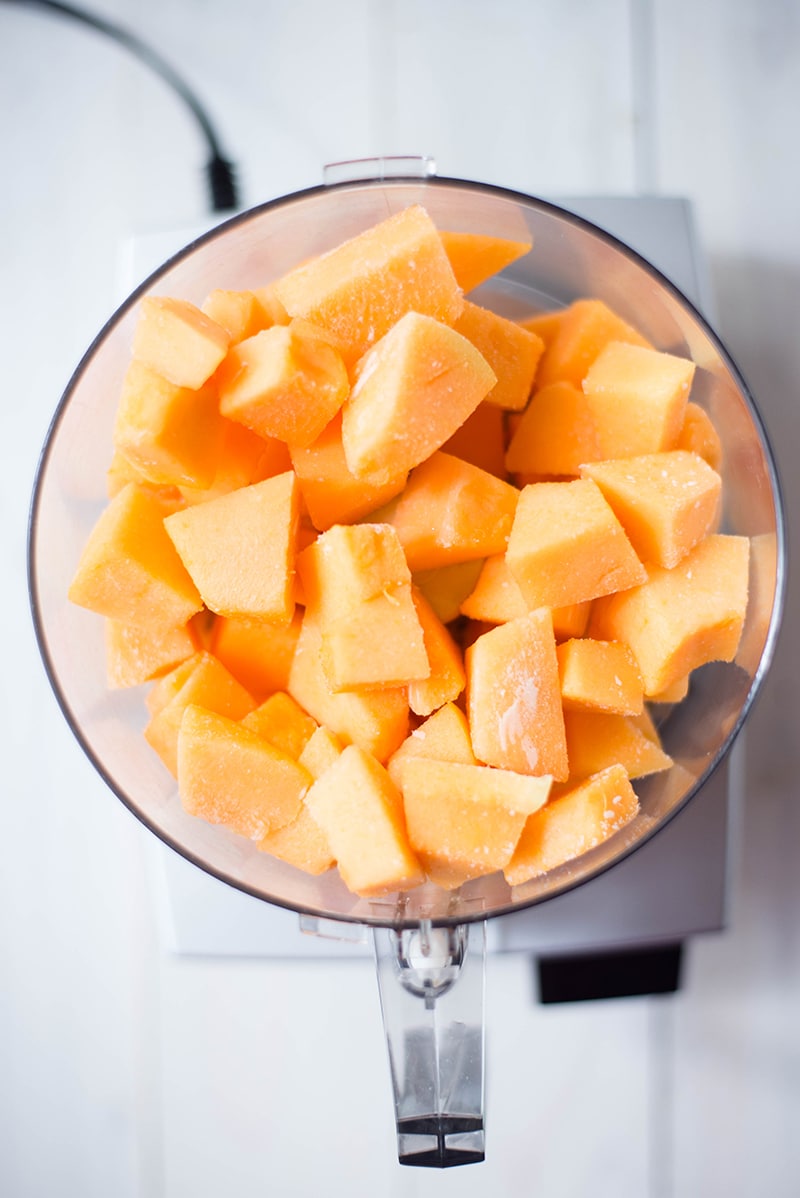 Fresh Sweet Export Frozen Cantaloupe Melon Slices, image size:800x1198