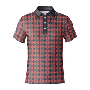 Polo de Golf de Secado Rápido para Hombre, Poliéster y Elastano, Transpirable, Rendimiento Atlético, OEM, Fábrica de Vietnam - Product Image 5