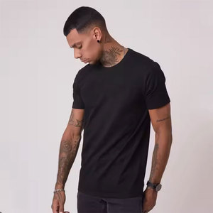 2025 Camiseta de algodón 100% Premium para hombre, 220 gramos, ropa informal de moda de alta calidad, logotipo personalizado, superventas, patrón sólido Digital - Product Image 4