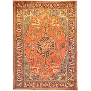 Alfombra persa única de la serie Wiss de 10'11 x 7'10 - Product Image 1