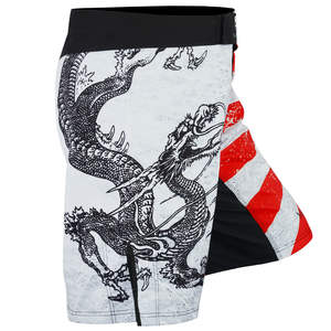 กางเกงมวยสำหรับแฟร์เท็กซ์มวยไทยขาสั้นปักลาย MMA สำหรับศิลปะการต่อสู้ - Product Image 1