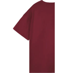 Camiseta Casual para Hombre de Talla Grande con Logotipo Personalizable de Alta Calidad, Color Rojo, 220 g/m², 100 % Algodón Orgánico Transpirable - Product Image 6