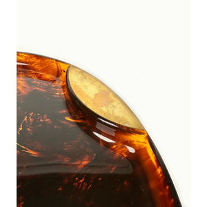 Plateau en corne marron rond fonctionnel Style minimaliste élégant parfait pour la table à manger, la cuisine ou le salon en gros de l'Inde - Product Image 3