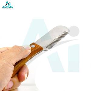 ALMAC High Quality <b>Veterinary</b> Stripping Knife for Removing Loose Hair Maintaining Healthy Coats <b>Veterinary</b> <b>Surgical</b> <b>Instrument</b> - Product Image 4