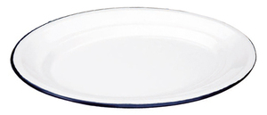 Vassoio ovale in acciaio smaltato, 30x20 cm. (Ibili 903930) - Product Image 1