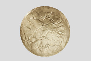 Nouveauté bols en laiton mat texturé utilisés pour la décoration de table à la maison et les accessoires de salle à manger de mariage - Product Image 5