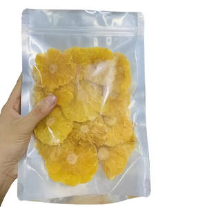 Piña orgánica seca suave de alta calidad IQF salud Natural sabor dulce AD proceso de secado a granel y envasado al vacío - Product Image 1