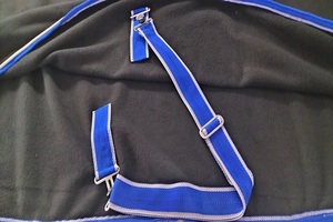 พรมขนสัตว์ขนแกะเนื้อนุ่มพิเศษผ้าฟลีซสีน้ำตาลสีเบจสีฟ้า - Product Image 4