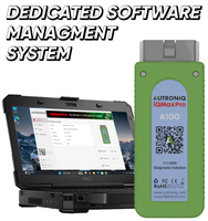 Interface multiplexeur Autroniq IQMaxPro A100 ISTA DIAGBOX pour Citroën Peugeot, outil de diagnostic, de codage et de programmation au niveau OEM.