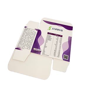Cajas de Embalaje de Suplementos Multivitamínicos Reciclables con Impresión Offset Personalizada, Estampado en Relieve y Lámina Dorada, Cartón para Medicamentos - Product Image 5
