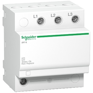 Per SCHNEIDER ELECTRIC A9L15597 IPF K 20 Scaricatore di sovratensione modulare a 3 poli 340V Dispositivi di protezione da sovratensione TVS (SPDs) - Product Image 1