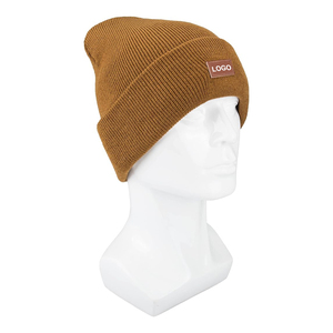 2025 Latest Style Unisex Beanie Hats Custom Color Travel 100% <b>Acrylic</b> Custom Logo Winter Beanies Wholesale - Product Image 6