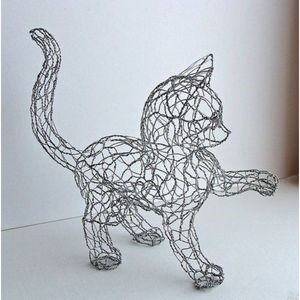 Sculptures en métal forgé durables, ornements modernes, finition artisanale, écologiques, pour la décoration de la maison, Noël, les fêtes - Product Image 3