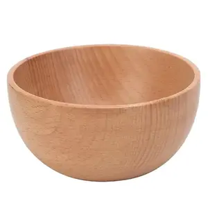 Base para Soporte de Cuenco de Madera de Mango Ecológica Pulida Hecha a Mano, Decorativa para Mesa de Comedor, para Servir Ensaladas y Frutas - Product Image 2