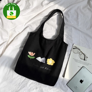 Peaks And Flowers Canvas <b>Tote</b> <b>Bag</b> <b>Mini</b> Foldable Travel Fashion Style All Seasons - Product Image 6