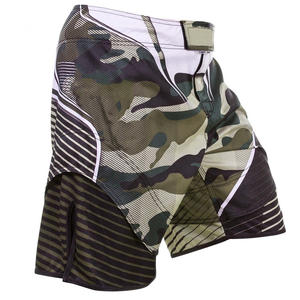 กางเกงขาสั้น MMA พิมพ์ลายซับลิเมชันสำหรับผู้ชายกางเกงขาสั้นสำหรับฝึกศิลปะการต่อสู้ระบายอากาศ - Product Image 5