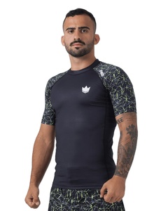 OEM Logo personnalisé Spandex Rash Guard à manches longues à la mode Compression Gym Tops pour hommes et enfants pour l'entraînement MMA - Product Image 6