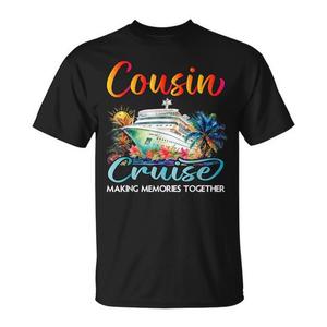 T-Shirt Coordinata per Crociere Cousins Cruise 2026, Design Personalizzabile per Viaggi in Barca - Product Image 1