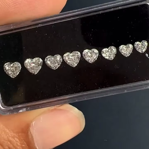 Diamants en vrac Aniva HC019 certifiés IGI, clarté VVS, taille cœur, 1 à 5 carats, diamants de laboratoire cultivés CVD, taille fantaisie, couleur D, bijoux en diamant - Product Image 4