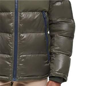 Chaqueta de Plumón de Invierno para Hombre de Alta Calidad con Cuello Alto, Nueva Tendencia de Moda, Logotipo Frontal, Hecho en Pakistán - Product Image 5