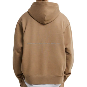 Sudaderas de Algodón 100% para Hombre, Sudaderas con Capucha de Alta Calidad de 500 GSM, Ajuste Entallado, Lisas y Teñidas Personalizadas para Invierno - Product Image 4