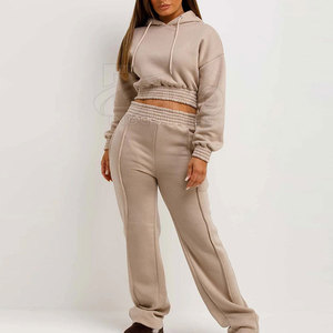 Top Corto Informal con Capucha para Mujer, Estilo Deportivo, 100% Algodón, Superventas de Invierno - Product Image 6