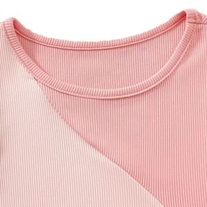 เสื้อกล้ามถักสำหรับผู้หญิง ระบายอากาศได้ดี เป็นมิตรกับสิ่งแวดล้อม ผ้าฝ้าย 100% ไร้ตะเข็บ ยืดหยุ่น ดีไซน์ลำลอง สไตล์สตรีทแวร์ โลโก้ด้านหน้าปรับแต่งได้ - Product Image 3