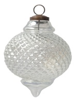Moon Star Exports Weihnachtsbaum Glas-Kristallklare Bestickte Perlen-Pailletten Anpassbare Farbe Moderne Hängende Ornamente