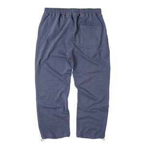 Pantalon de survêtement ample à poignets réglables Pantalon de survêtement en polaire de coton blanc gris Pantalon de survêtement baggy personnalisé de haute qualité pour hommes - Product Image 3