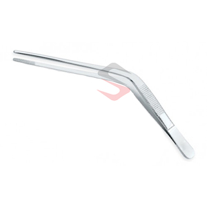 Pinces à coton dentaire angulaires en acier inoxydable, forceps chirurgicaux, instrument dentaire, qualité CE OEM - Product Image 1