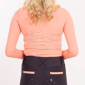 Sweat-shirt d'équitation extensible pour femme 2026, flexible, haute performance, imperméable, coupe-vent, polyester et élasthanne - Product Image 4