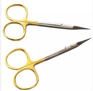 New Arrival Top Quality Dental Cutting Orthodontic Iris <b>Curved</b> <b>Scissors</b> Surgery Stainless Steel <b>Scissors</b> - Product Image 6