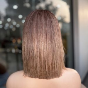 Pelucas Hermosas de la Más Alta Calidad, Cabello Humano Real 100% Vietnamita, Liso Natural, Color Personalizable, Peluca con Cierre - Product Image 3