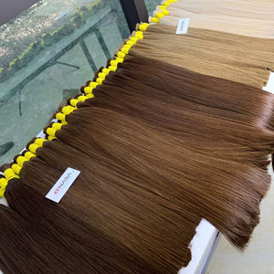 Extensions de cheveux en vrac Produit de vente chaud 2025 couleur brune toute la longueur 100% vierge vietnamienne très lisse et soyeuse - Product Image 2