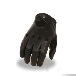 Gants de sécurité pour la conduite, longs doigts personnalisés OEM hommes gants en cuir - Product Image 2
