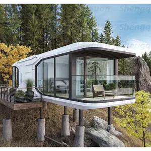 Shengquan Space Capsule Mobile House Electric System Giving You Luxurious Experience