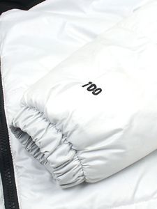 Chamarra Acolchada Blanca de Calidad Premium para Hombre Estilo North Face, Tendencia para Invierno, Mantiene el Calor con Diseño de Logotipo Personalizado - Product Image 4