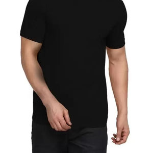 T-shirt léger pour hommes T-shirt en coton de chanvre T-shirt à manches courtes pour hommes T-shirt en jersey durable - Product Image 5