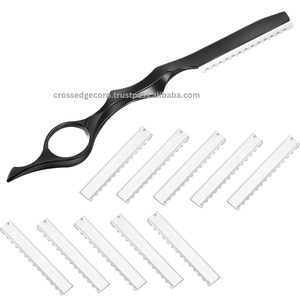 Factory Made <b>Lawn</b> Mower Beard Trimmer Salon Sharp Barber Razor Blade Hair Razors Cut Hair Cutting Fine Thinning Trimming Tool - Product Image 4
