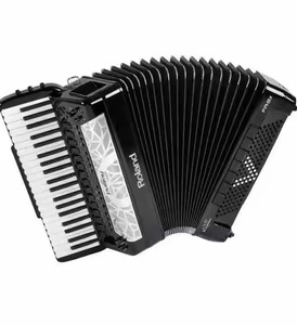 ใหม่ล่าสุด FR-8X V-accordion สีดำคีย์บอร์ดเครื่องดนตรี - Product Image 1