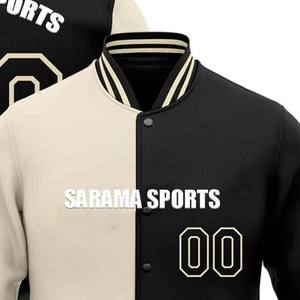 Custom Chenille Patches Embroidery Stylish Formal Front Letterman Varsity College <b>Baseball</b> <b>Jacket</b> <b>Men</b> - Product Image 2