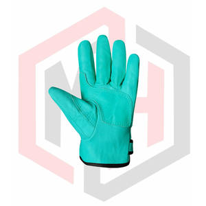 Guantes de trabajo de cuero transpirables resistentes al desgarro para mecánicos y soldadores sin silicona y sin polvo - Product Image 2